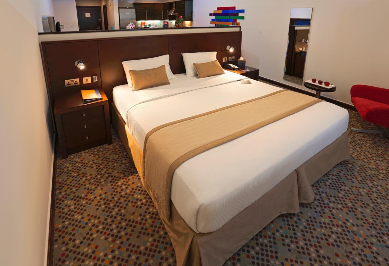 Mena Aparthotel Albarsha At The Mall Dubai Exterior foto